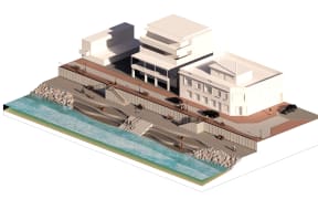 Concept of redesigned St Clair seawall