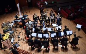 Wellington Brass Band competing at the 164th British Open in Birmingham at Symphony Hal