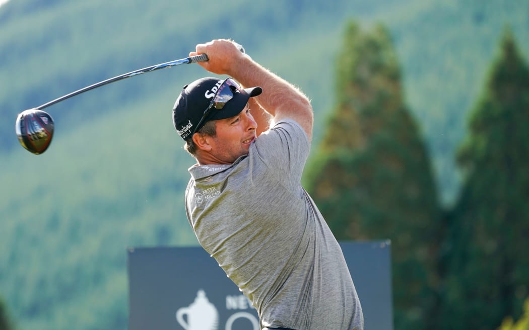 Ryan Fox of New Zealand during the 101st New Zealand Open, 2020.