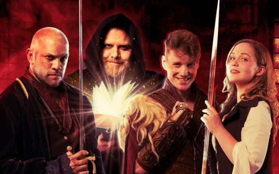 A promotional image for Dungeoning and Dragoning.