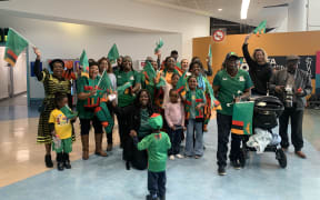 Zambia supporters