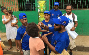 Since the outbreak was confirmed, an army of health workers has been deployed to provide vaccines, which consist of three rounds of droplets.