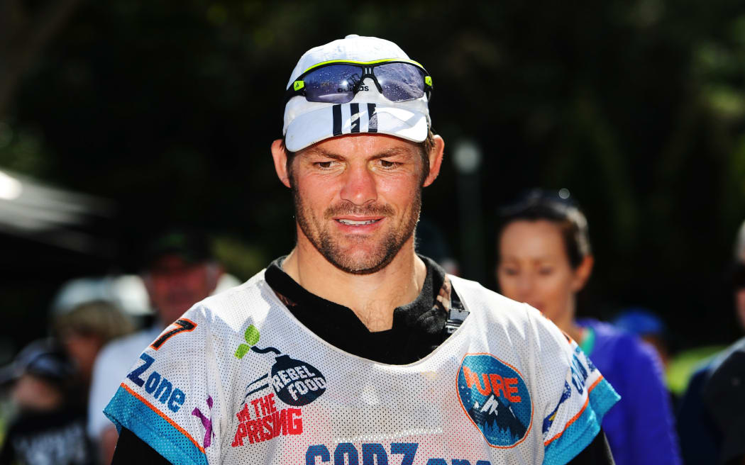 Richie McCaw after completing the 2016 Godzone Adventure Race.