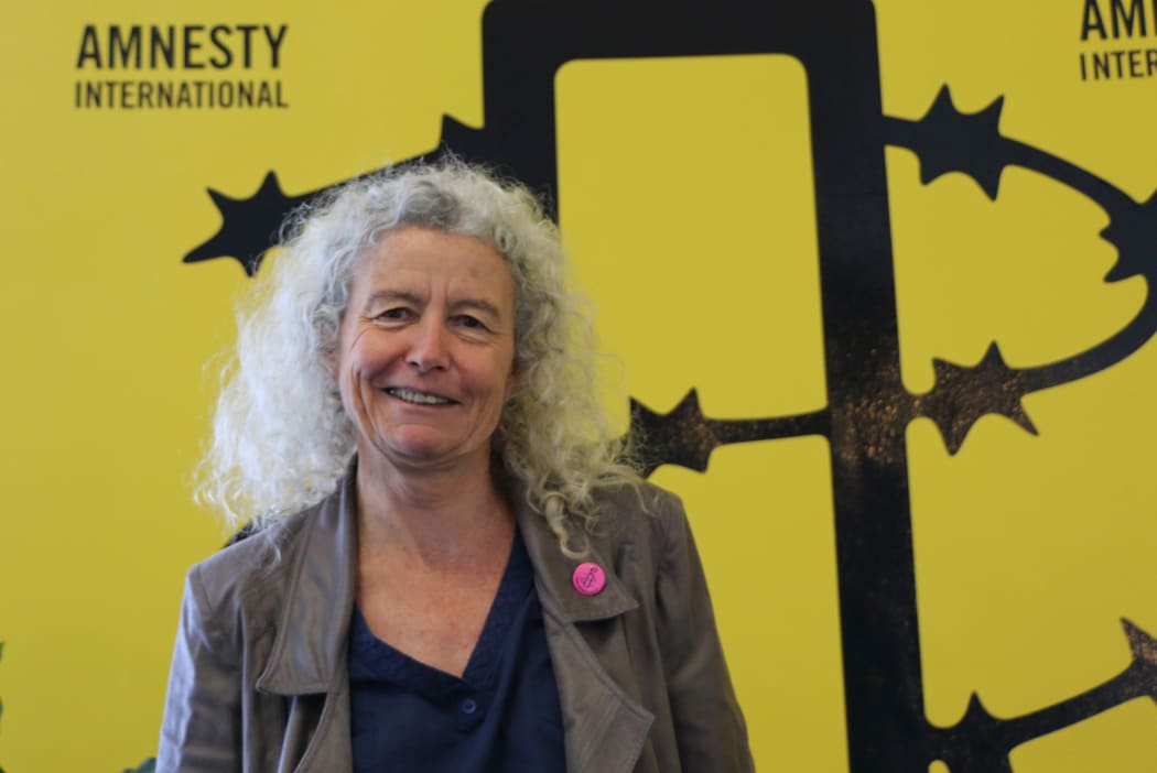 Amnesty International New Zealand's Community manager, Margaret Taylor