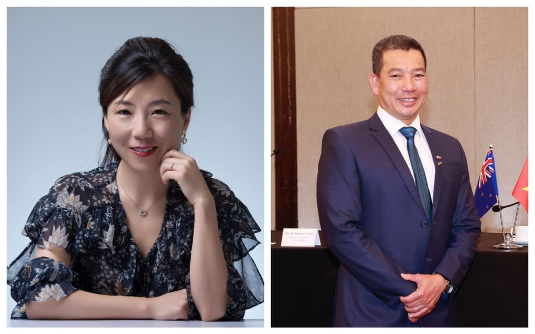 Lisa Li (left) and Khoa Truong Nguyen.