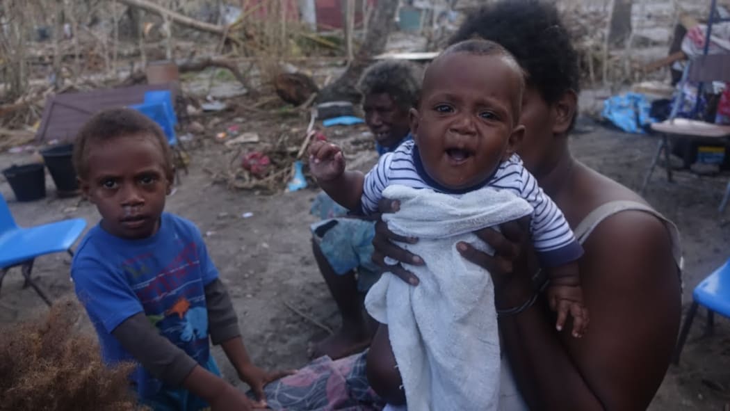 Baby boy on Mataso Island