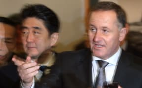 John Key had been accused of going easy on Japan over whaling.