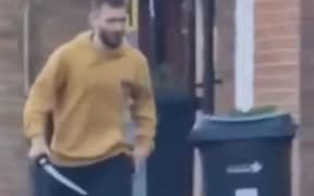 Hainault, London attacker on 30 April 2024. Single use with BBC story only.