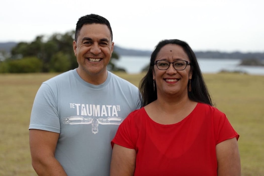 Julian Wilcox and Shannon Haunui Thompson