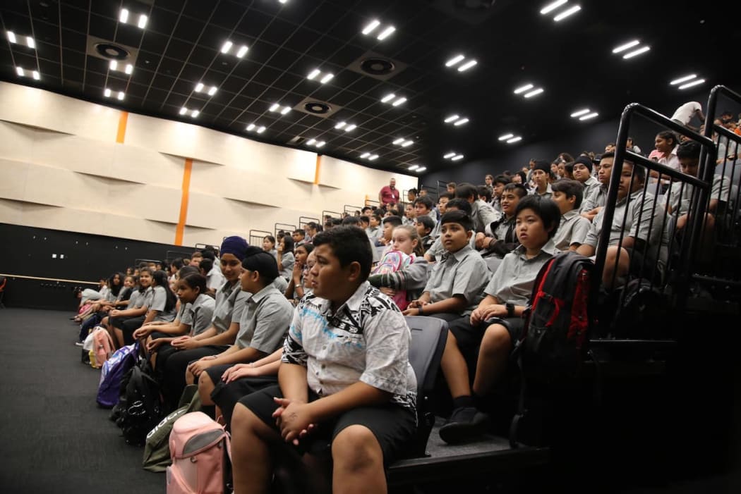 Students at Ormiston Junior College