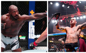 Khalil Rountree Jr. and Alex Pereira.