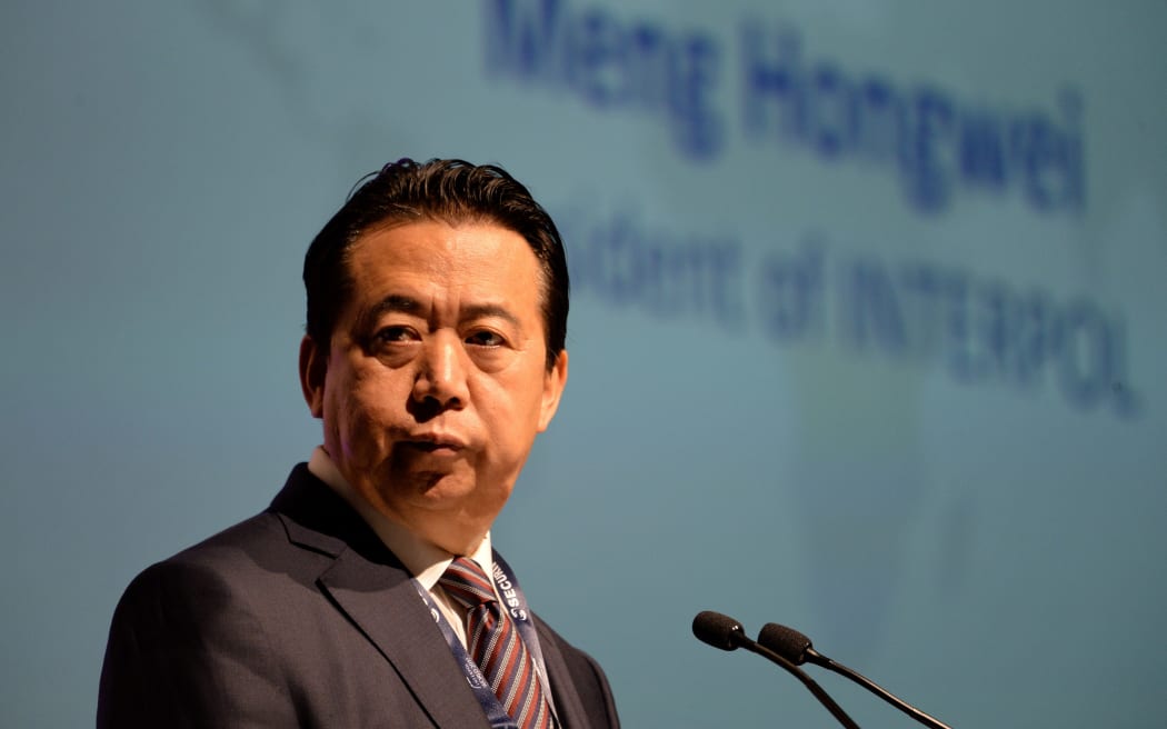 Meng Hongwei, president of Interpol.