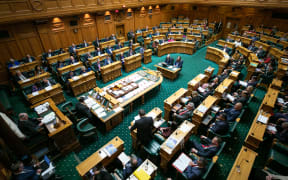The Minister of Finance Grant Robertson delivers Budget 2021 to the House