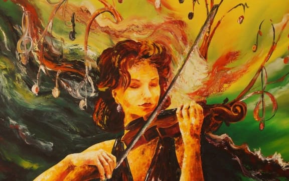Violinist Hilary Hahn