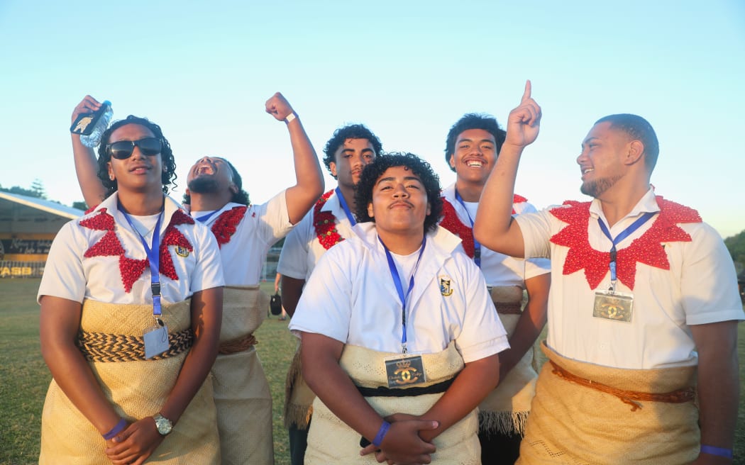 Otahuhu College students at ASB Polyfest - day one
