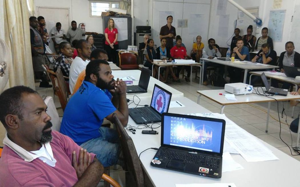 Vanuatu Red Cross activates its Emergency Operating Centre in response to Donna.