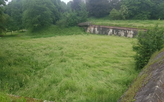 The site of the peace garden in Le Quesnoy.