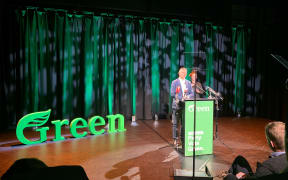 Greens co-leader James Shaw unveils the party's Clean Energy Plan