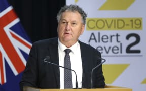 Regional Economic Development Minister Shane Jones speaks to media during a press conference on Budget 2020 delivery day at Parliament May 14, 2020 in Wellington, New Zealand.