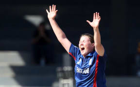 England bowler Anya Shrubsole.