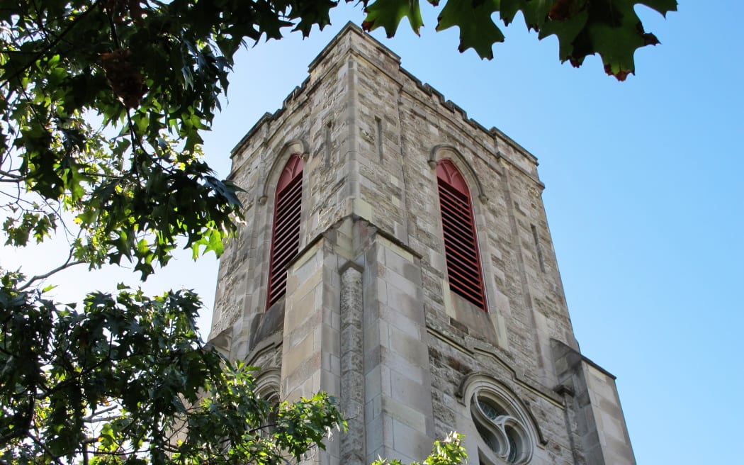Belltower of St Luke's Church, Remuera, Auckland.