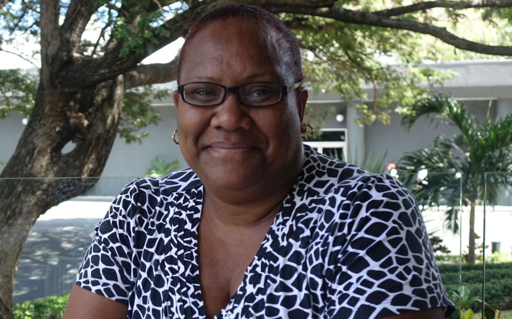 Julienne Leka in Port Moresby