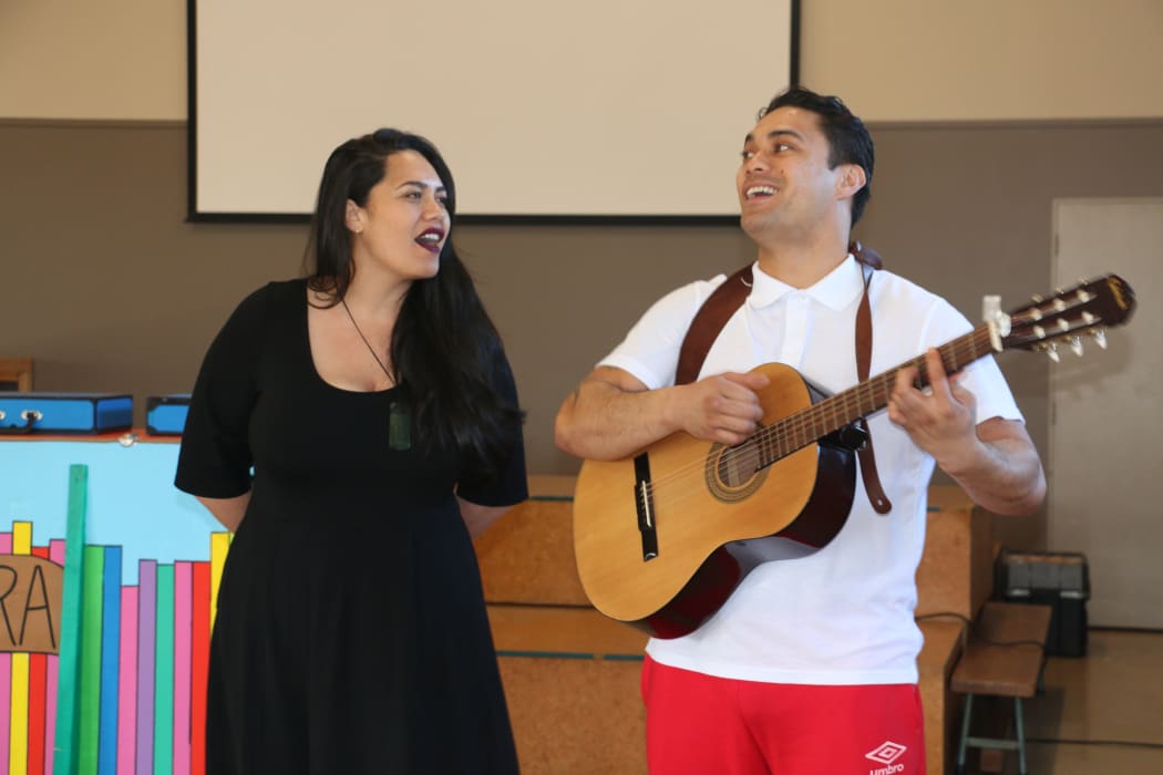 Roimata Fox and Eds Eramiha are part of the cast of Hine Kihāwai