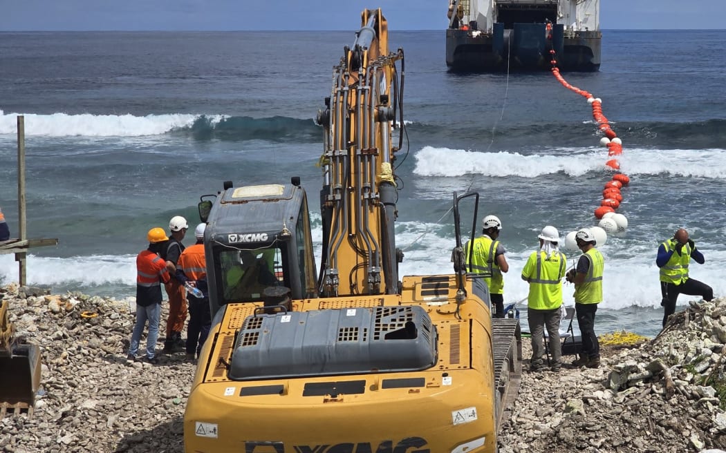 The Vaka Cable is Tuvalu's first cable connection.