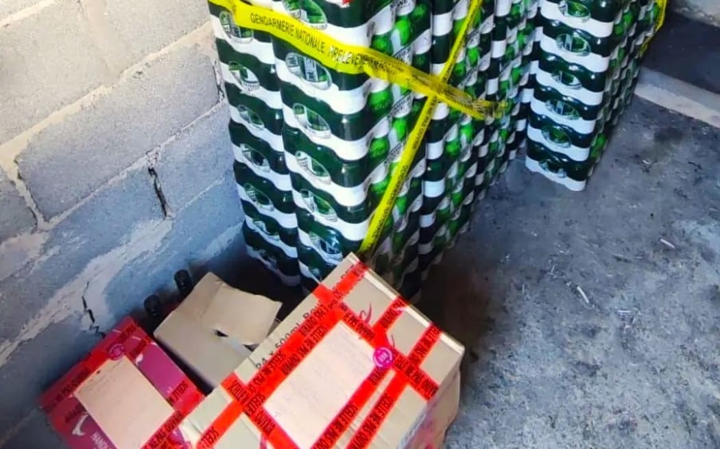 Beer stock sold on black market in New Caledonia seized by gendarmes