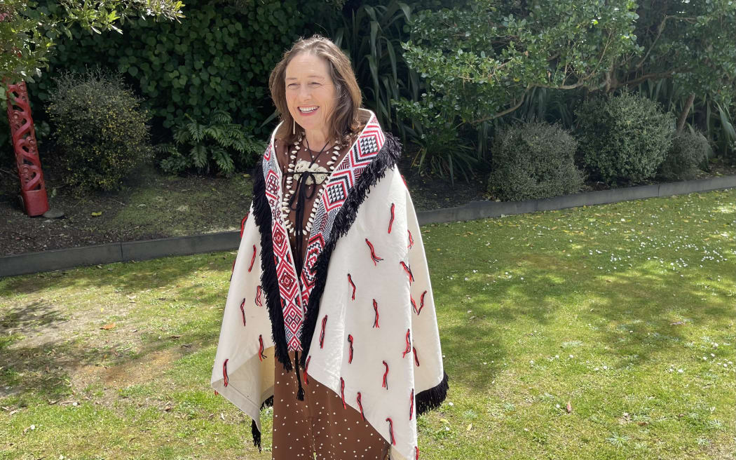 New Children's Commissioner Judge Frances Eivers was welcomed into the role with a pōwhiri at Wellington's Pipitea Marae.