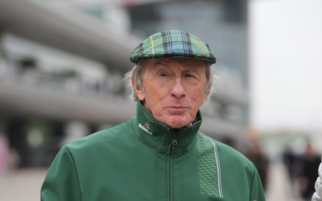 Formula one great Sir Jackie Stewart.