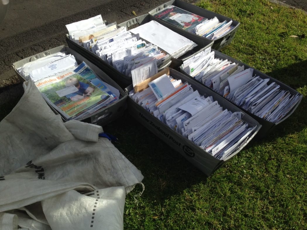 Over 1,500 pieces of mail were recovered by police.