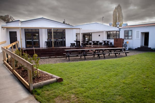 The new garden bar at The Argyle, Hunterville.