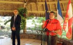 President Edouard Fritch and French HC Dominique Sorain announce easing of Covid-a19 restrictions