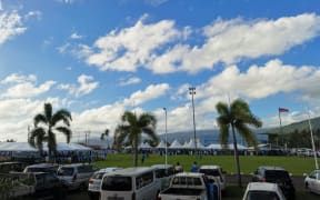 Close to a thousand voters in support of HRPP turned up in response to HRPP leader Tuilaepa's call for PEACE 
This is a week after they've refused to join the Swearing in Ceremony of the 17th Parliament.