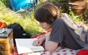 boy reading