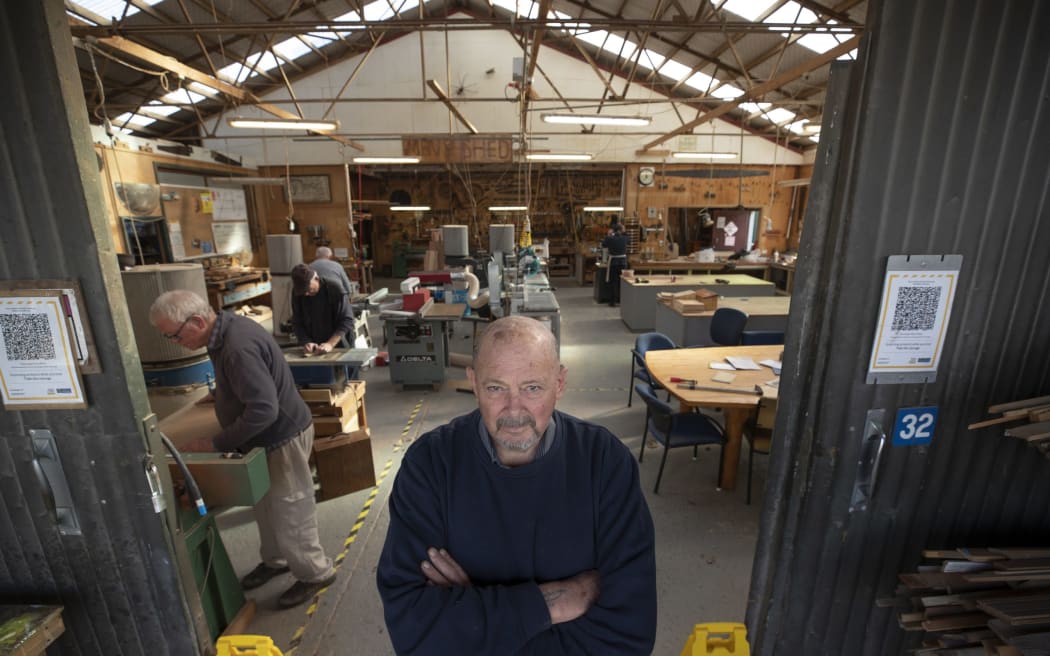 The Men’s Shed is a place for men to form friendships, chairman Paull Christensen said.