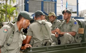 Fiji soldiers