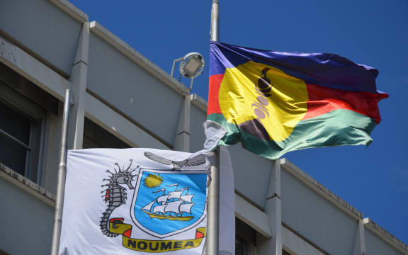 New Caledonia referendum flags