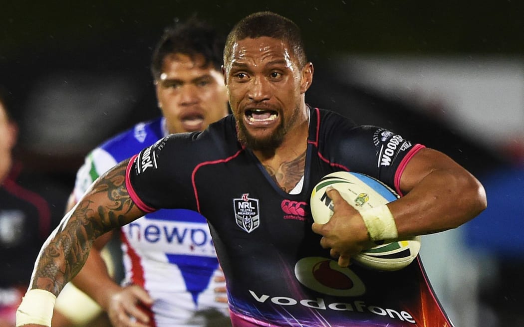 Warriors winger Manu Vatuvei