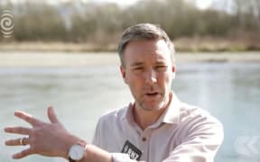 Would Bill English really swim in the Oreti River now?