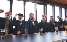 Movie still from the film Fisherman's Friends: One and All