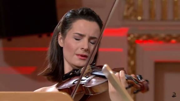 Amalia Hall at the Wieniawski Competition 2016