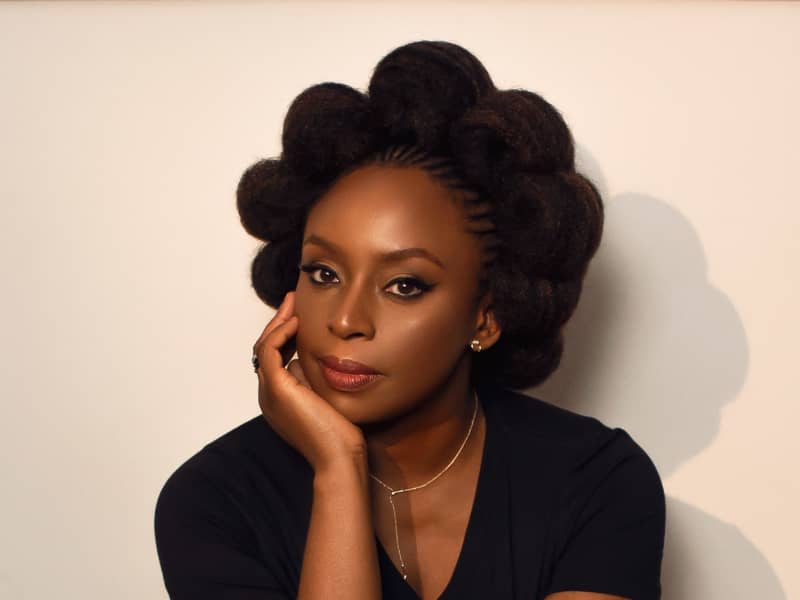 Nigerian writer Chimamanda Ngozi Adichie.
