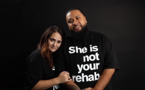 2022 Commonwealth Light Awardee Matt Brown with his wife Sarah.