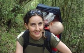 Stephanie Chernishov walking the Hope Arm track in Fiordland