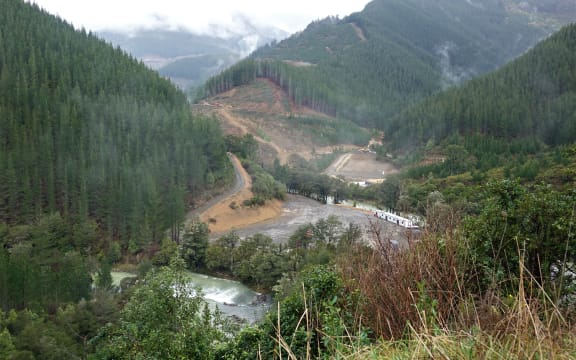 The site of Waimea Dam.