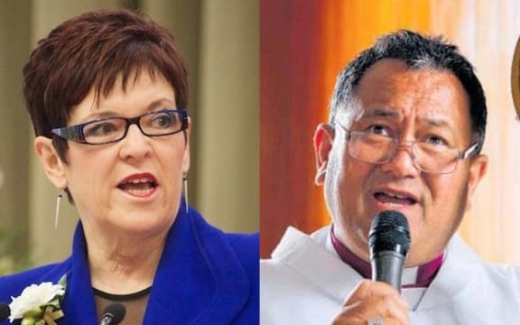 Jenny Shipley and Bishop Te Kitohi Pikaahu