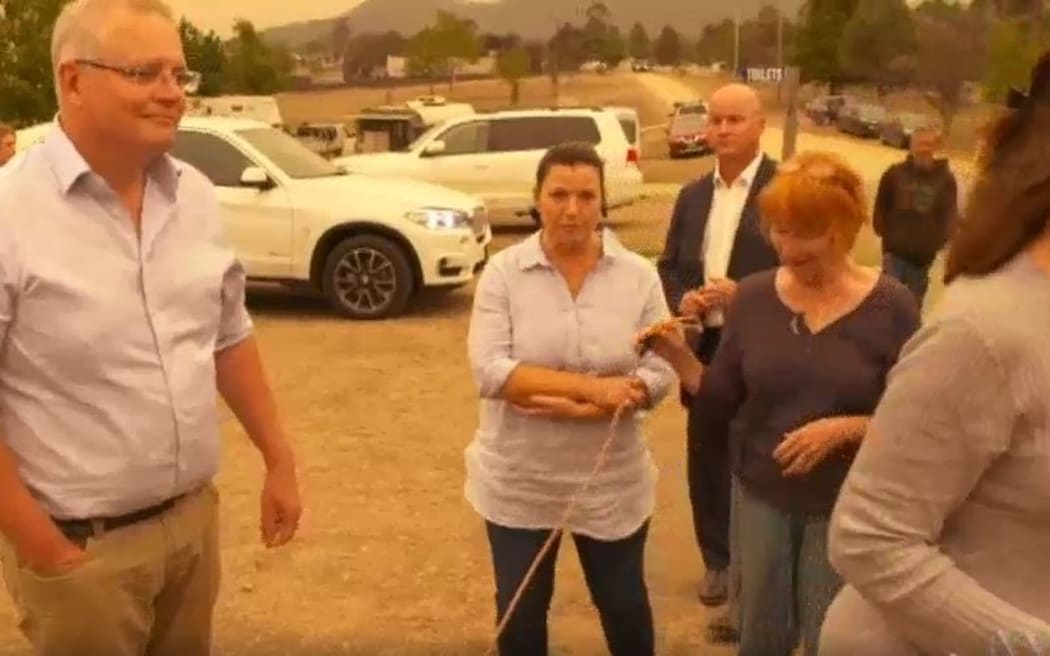 Australia fires: Australian Prime Minister Scott Morrison visits bushfire-hit town of Cobargo in New South Wales