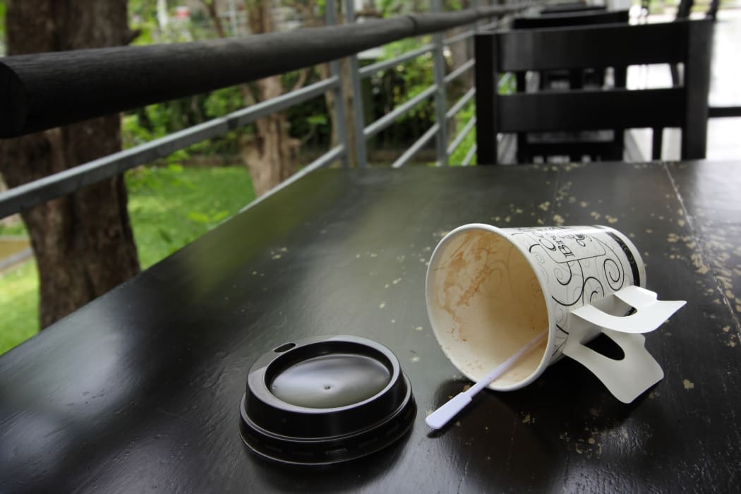 Coffee lids are now rubbish.
